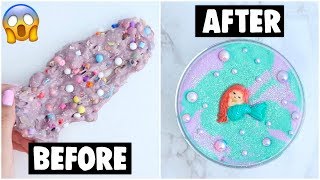 EXTREME IMPOSSIBLE SLIME MAKEOVERS *fixing the worst slime ever*