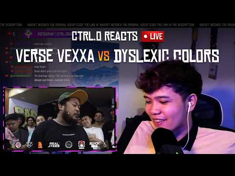 CTRL.O Reacts Live | EP196 | Pulo - Verse Vexxa vs. Dyslexic Colors