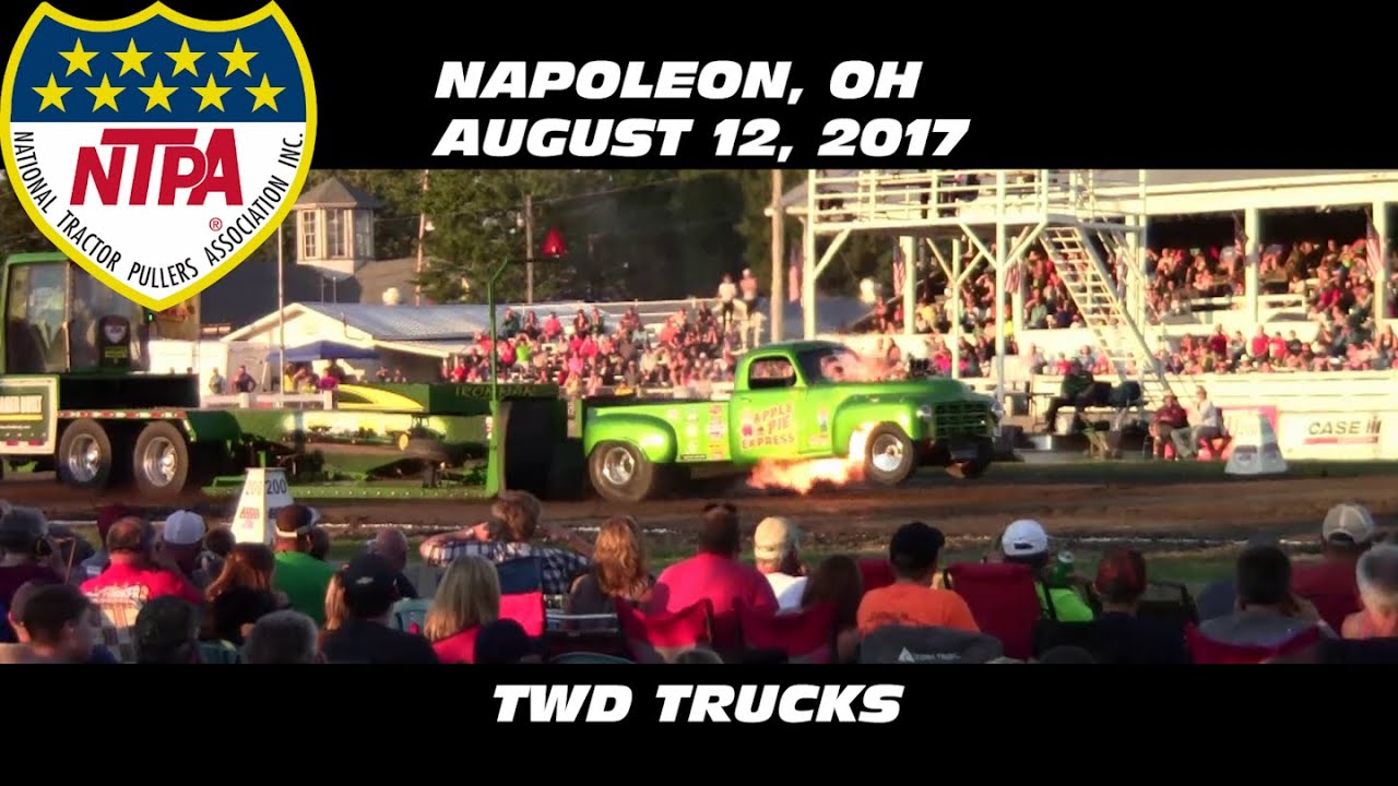 8/12/17 NTPA R2 Napoleon, OH TWD Trucks YouTube