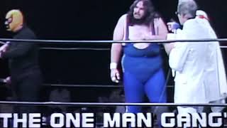 one man gang & The Assassin Mid South Wrestling 1982