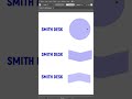 How to Create Envelope Distort Text in Illustrator - Envelope Distort Text in Illustrator #shorts