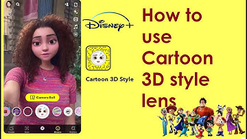 How to use Disney-style 3D filter on Snapchat , Instagram? Here