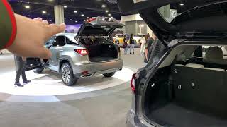 2020 Lexus RX 350 vs RX 350 L Rear Cargo Room Comparison
