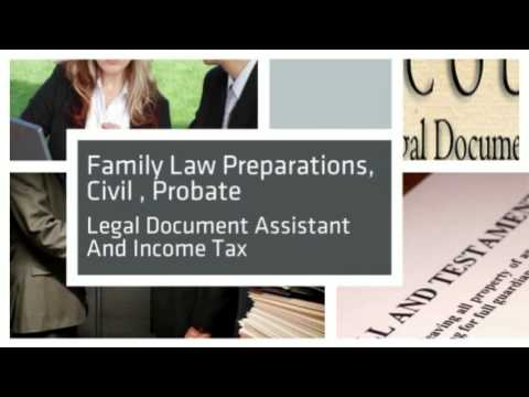 Legal document assistant Pamona, Ca | Call (562) 698-6269 - YouTube