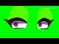 {Green screen Eyes} Free to use Gacha Life