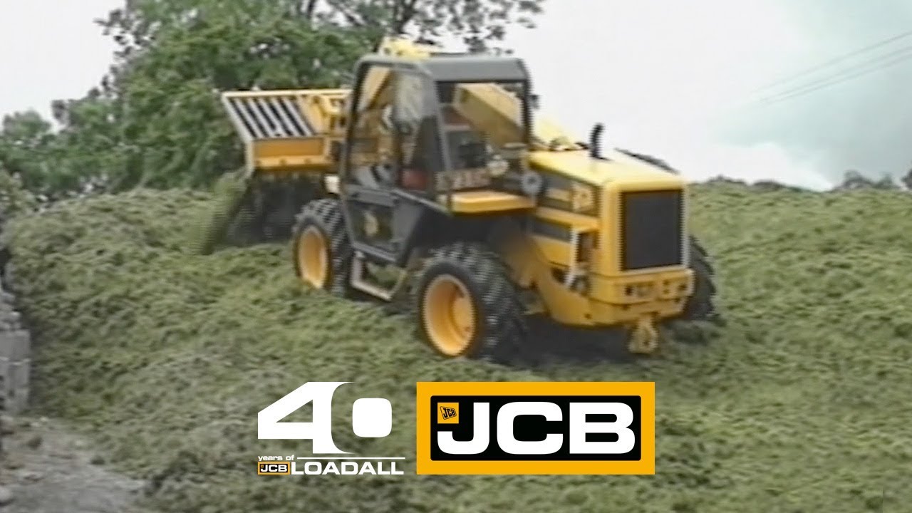 JCB Loadall on Silage - Celebrating 40 Years of Loadall