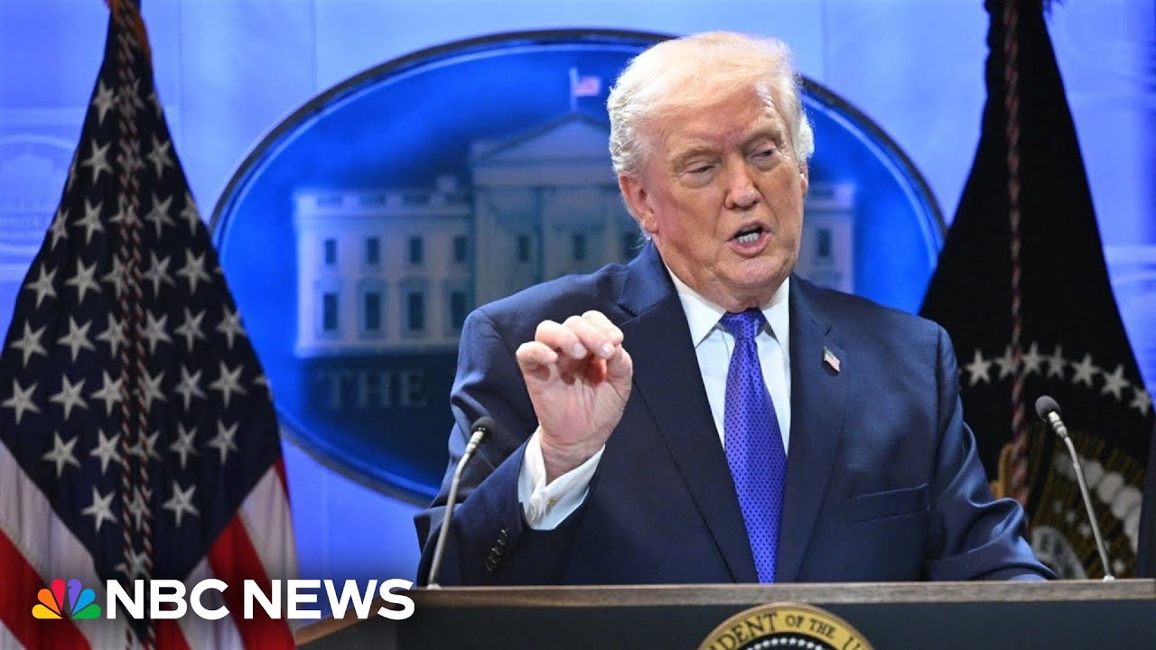 Trump sharply criticizes Supreme Court justices he appointed after tariff ruling