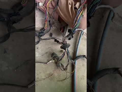 Suzuki Jimny SJ410 Electric wiring work starting – PAT✨❤️ #shortsvideo #carrestoration #ytshorts