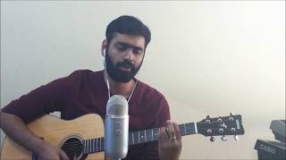 Video thumbnail of "Kadhal Kaditham (Jodi) Guitar Cover"