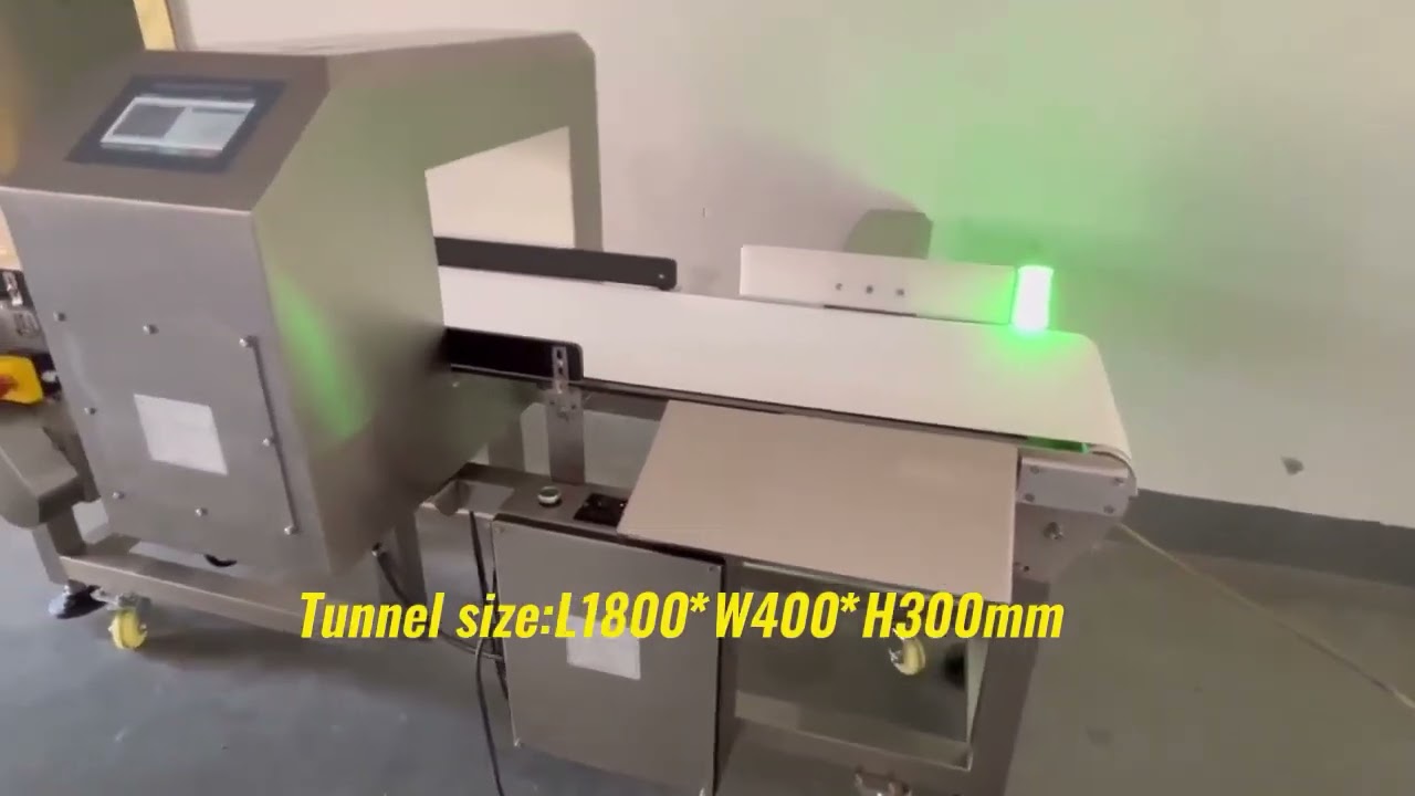 JZXR XR- 506 High-Definition Conveyor Metal Detector Machine