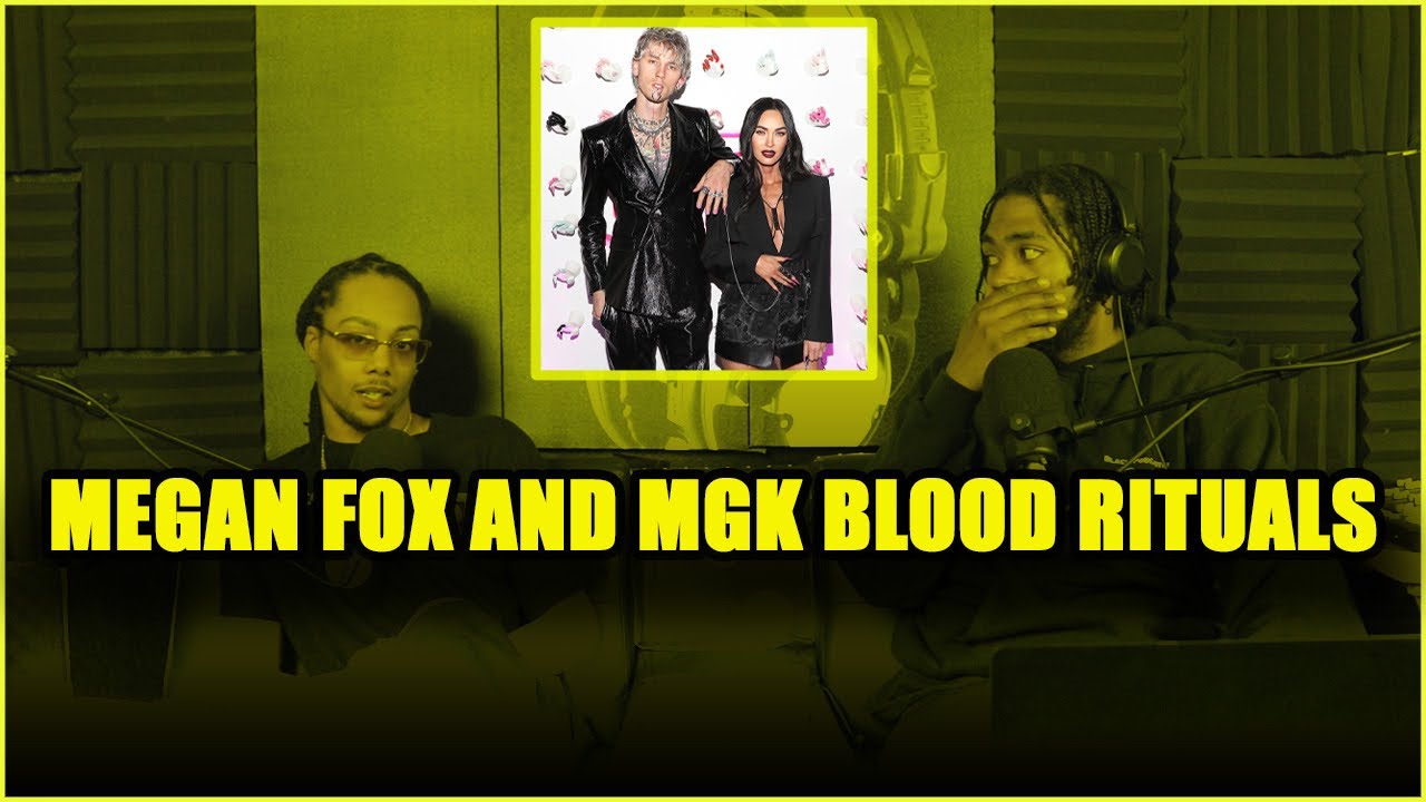 MGK AND MEGAN FOX HAVING BLOOD RITUALS IS CRAZY!