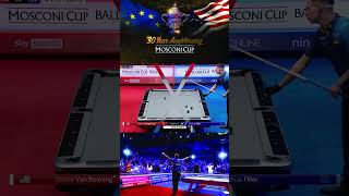 Joshua Filler Punishes SVB’s Missed Safety 🔥| Mosconi Cup 2022 – Match 6, Rack 5