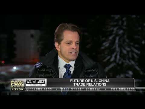 Former White House communications director Anthony Scaramucci discusses his outlook for the U.S. economy in 2019 and the U.S.-China trade war.