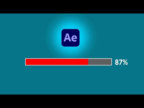 Loading Bar Animation in After effects 2025 | How To Create A Progress ...