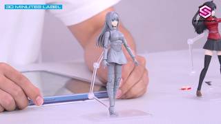 Preview - Aoko Aozaki Action Figure Model Kit 30 MINUTES SISTERS