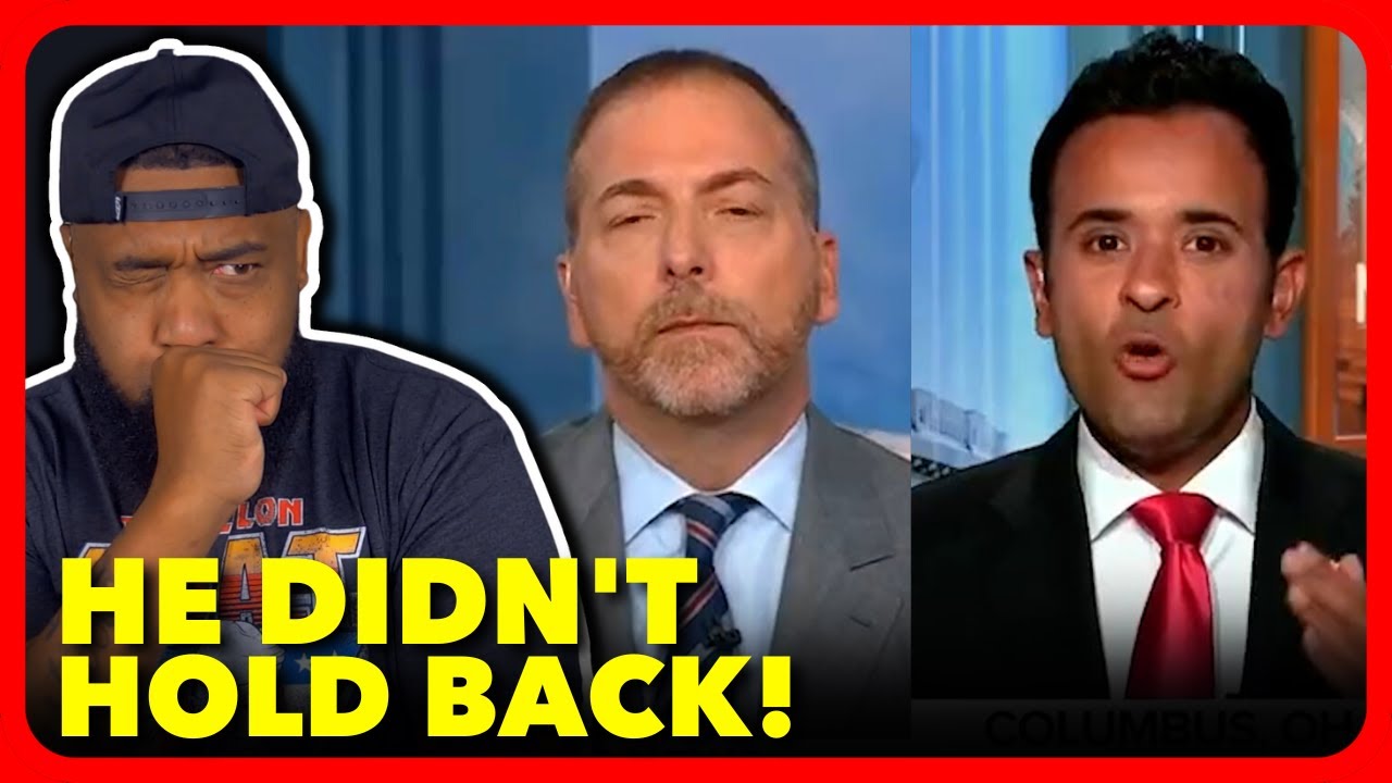 Vivek Ramaswamy BLASTS Chuck Todd For RACE BAITING Jacksonville Mass Shooting