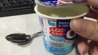 【ラベル記録動画】　タカナシヨーグルト　おなかへGG！　LGG乳酸菌（保健機能食品・特定保健用食品）【レビュー動画】