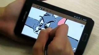 Tom and Jerry Speed-drawing | Samsung Galaxy Note | Youth Arabia screenshot 3