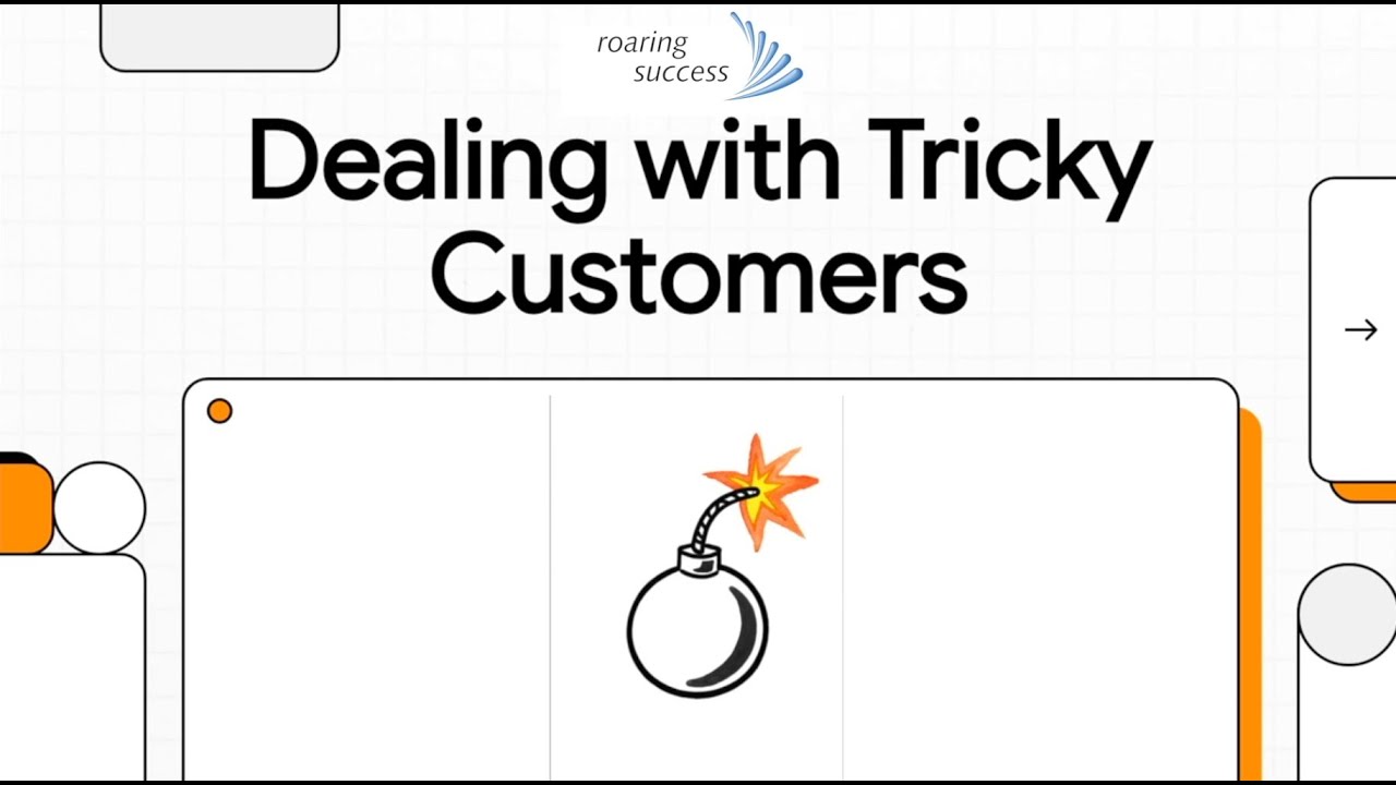 Podcast Ep 27 Video - Say NO to filter out tricky customers - Use the Trickiness Matrix