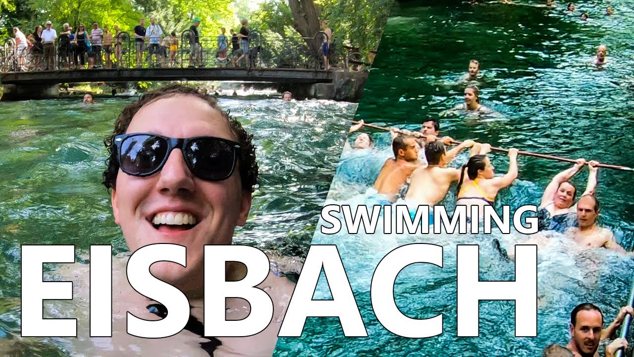Eisbach Swimming YouTube