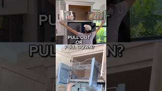 Pull Out or Pull Down? #shorts #storagesolutions #kitchendesign @REVASHELF
