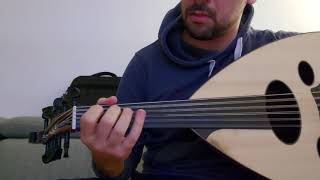 عزف عود لمقطوعة من مسلسل حسابات و عقابات