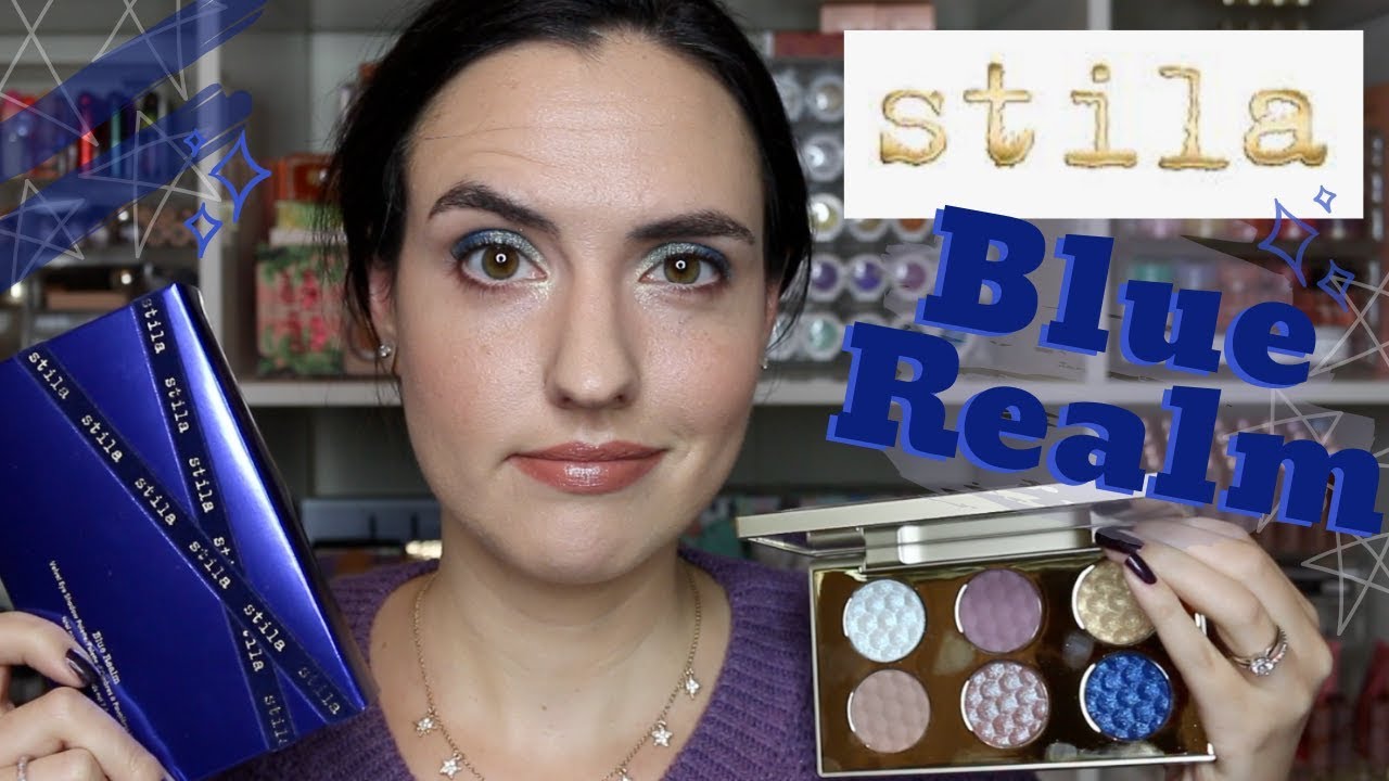 stila blue eyeshadow
