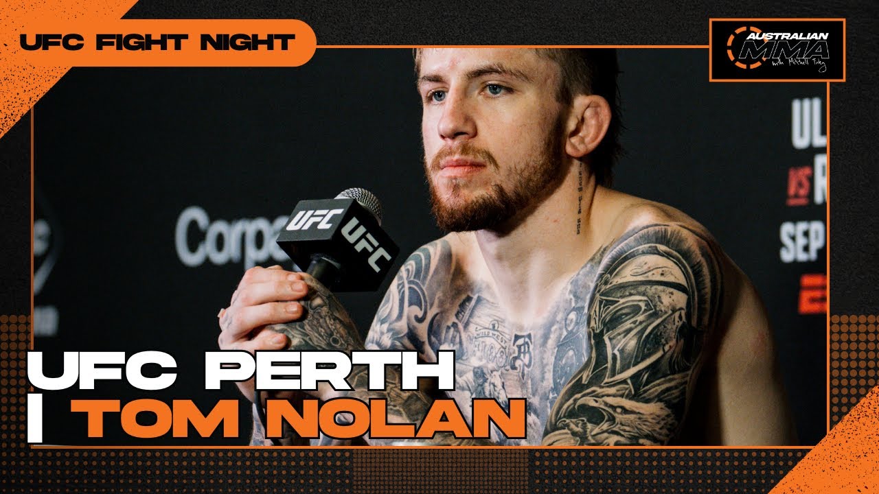 Tom Nolan (UFC Perth): "I want to be an inspiration for the youth ...