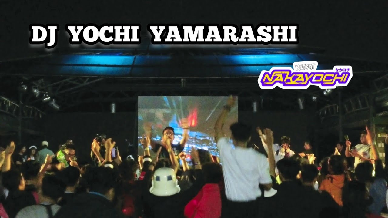 DJ YOCHI YAMARASHI @ KULTIFEST NAKAYOCHI 2023 - Theater Terbuka Dago Tea House Bandung
