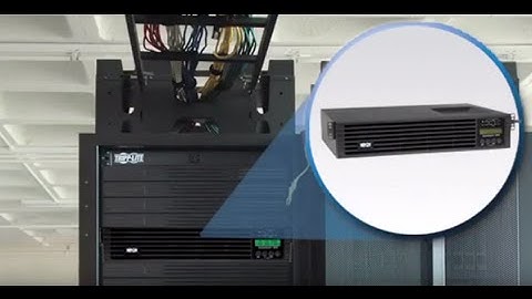 Tripp Lite SU750RTXLCD2U SmartOnline UPS System