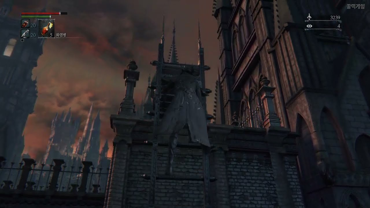 4K HDR] 블러드본 (노멘트) - 04 [필드] 야남 시가지 ~ 개스코인 숏컷 / Bloodborne - YouTube