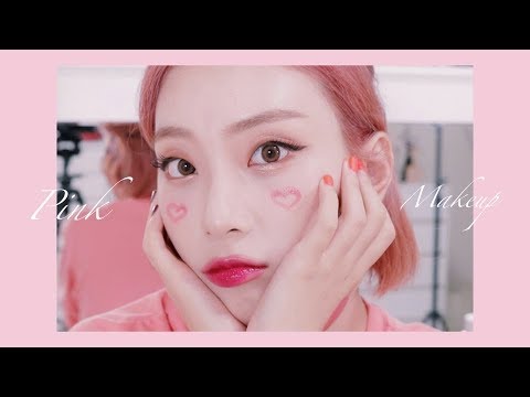 *GRWM* 핑크머리로 염색했어욤!💖 가을 신상들로 하는 메이크업!/에뛰드팔레트,에스쁘아 비글로우,3ce 신상틴트,입생로랑 워터틴트