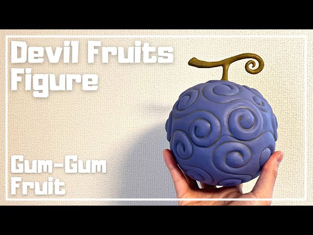 Unboxing & Review of the Gum Gum fruit figure! ONE PIECE opening