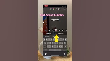 Secret Instagram stories font