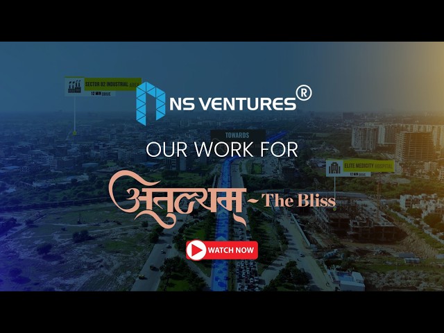 Mohali Drone Route Video | Real Estate Property Tour + Investment Insights by NS Ventures