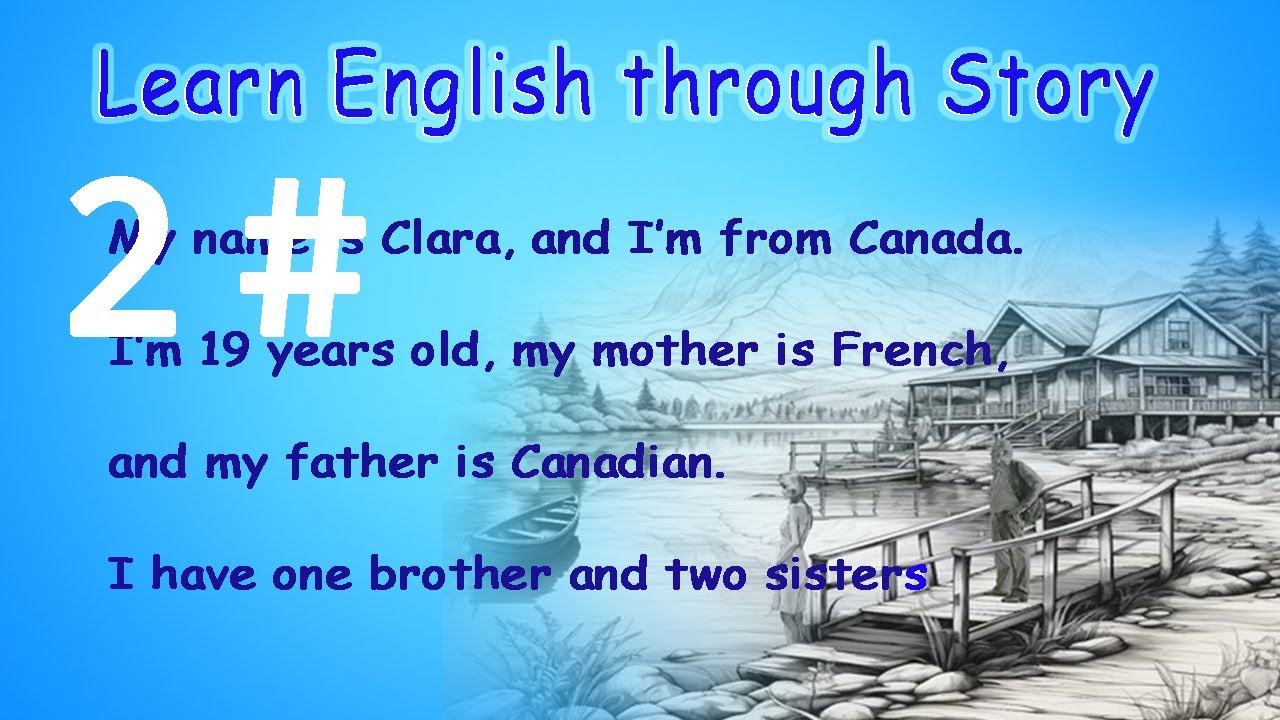 learn english  through story - episode 2 - Level 1 podcast english