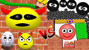 HIDE BALL brain teaser games vs DRAW TO SMASH login puzzle Gameplay 1 #hideball #androidgames #game
