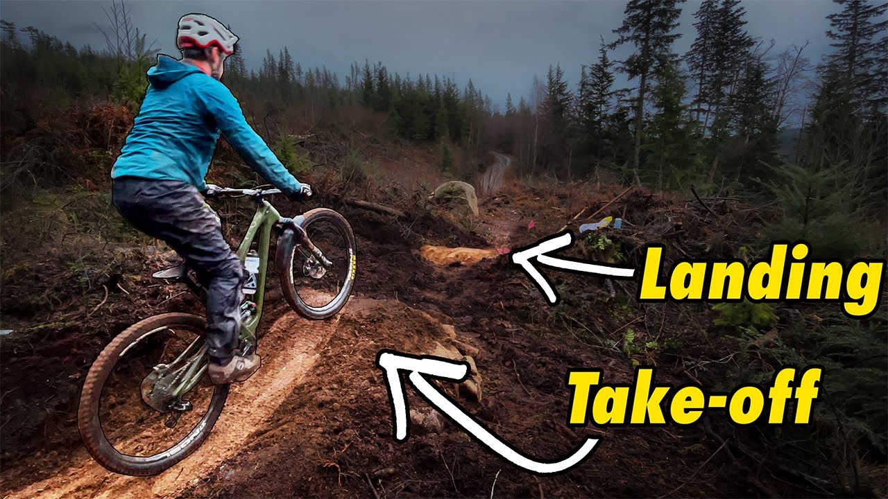 Building a Double (Jump) on the Trail! YouTube