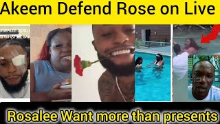 Akeem say Dem a be unfair to Rosalee Make her feel special Him want land from rosalee Jakes in Shock
