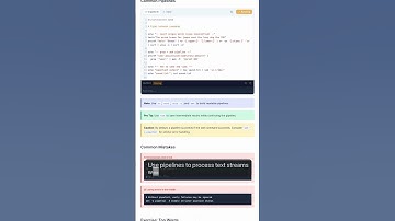 Pipes - Bash Tutorial | 8gwifi.org — in 30 seconds #Bash #Shell #Linux
