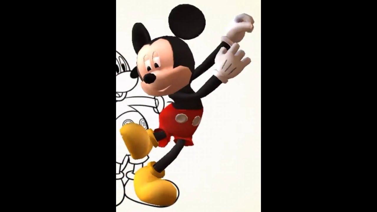 (Mickey Enters) H (Mickey Leaves)