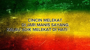 LIRIK - CINTA DARI SEBERANG#REGGAE TIKTOK