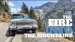 Jeep Cherokee Chief 1978 hill climb 2  V8 Sound engine  cabin sound