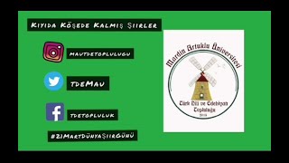 Kiyida Köşede Kalmiş Şi̇i̇rler