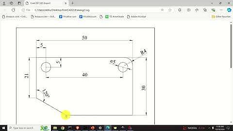 Dimensioning of 2D Drawings and 2D Sketches in FreeCAD - Enter Dimensions on 2D Drawing