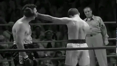 Boxing match with Jerry Lewis from the movie Sailo...