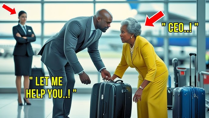 CEO Big Shaq Missed His Flight To Help An Elderly Woman, Unaware She's The  Owner of The Airline... - YouTube
