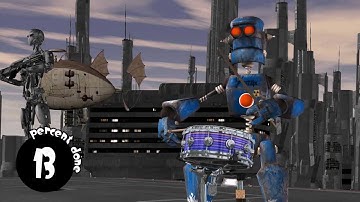 Drum Speed exercises Singles and Doubles 60 - 110bpm