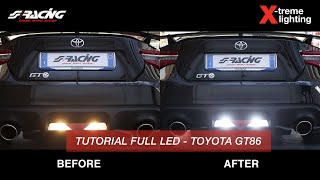 [ENG] Toyota GT86 - Subaru BRZ - Model Year 2017 Full Led Conversion - Simoni Racing