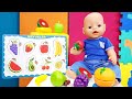 Bebek videoları. Baby Born ile puzzle yapalım. Okul öncesi eğitim.